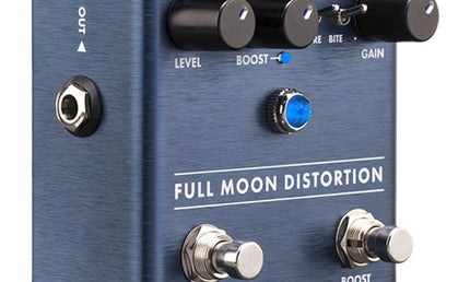 Full Moon Distortion, effects pedal for guitar or bass