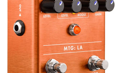 MTG: LA Tube Distortion, effects pedal for guitar or bass