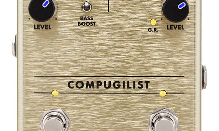 Compugilist Compressor/Distortion, effects pedal for guitar or bass