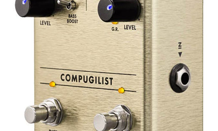 Compugilist Compressor/Distortion, effects pedal for guitar or bass