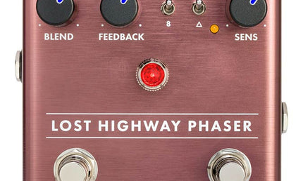 Lost Highway Phaser, effects pedal for guitar or bass