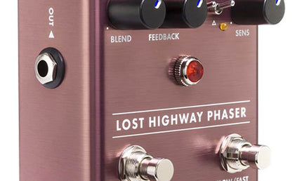 Lost Highway Phaser, effects pedal for guitar or bass