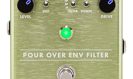 Pour Over Envelope Filter, effects pedal for guitar or bass