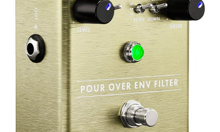 Pour Over Envelope Filter, effects pedal for guitar or bass