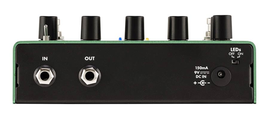 Dual Marine Layer Reverb, effects pedal for guitar or bass