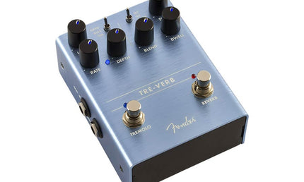 Tre-Verb Digital Reverb/Tremolo, effects pedal for guitar or bass