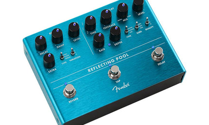 Reflecting Pool Delay/Reverb, effects pedal for guitar or bass