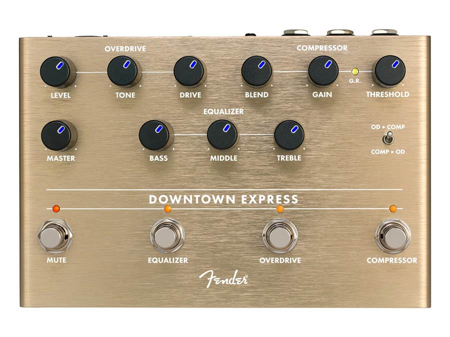 Downtown Express Bass Multi Effect, effects pedal for bass guitar