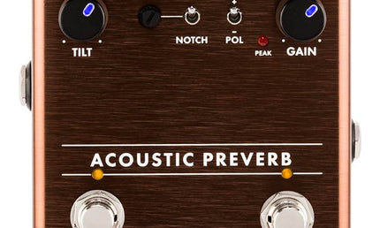 Acoustic Preverb, effects pedal for acoustic guitar