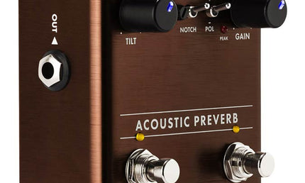 Acoustic Preverb, effects pedal for acoustic guitar