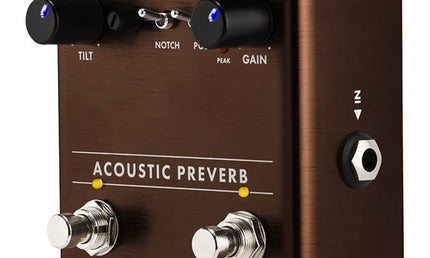 Acoustic Preverb, effects pedal for acoustic guitar