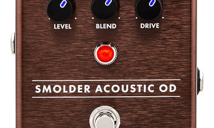 Smolder Acoustic Overdrive, effects pedal for acoustic guitar