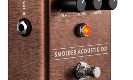 Smolder Acoustic Overdrive, effects pedal for acoustic guitar