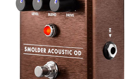 Smolder Acoustic Overdrive, effects pedal for acoustic guitar