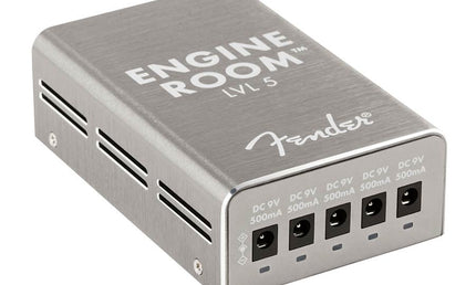 Engine Room LVL5, effects pedal power supply , 5x 9V DC 500 mA isolated outputs, 230V EUR