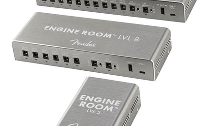 Engine Room LVL12, effects pedal power supply , 10x 9V + 2x 9/12/18V isolated outputs, 230V EUR