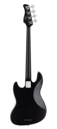 4-string passive bass guitar satin black