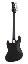 4-string active bass guitar satin black