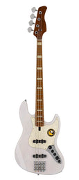 swamp ash 4-string active bass guitar white blonde