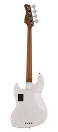 swamp ash 4-string active bass guitar white blonde