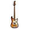 swamp ash 5-string active bass guitar tobacco sunburst