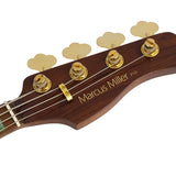 Sire Basses - P10 Dx4/nt - Swamp Ash + Flamed Maple 4-String Active Bass Guitar – Natural,