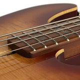 Sire Basses - P10 Dx4/ts - Swamp Ash + Flamed Maple 4-String Active Bass Guitar– Tobacco Sunburst,