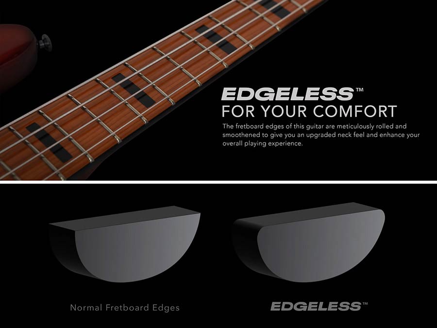 Sire Basses - V5 A5/cgm - Alder 5-String Passive Bass Guitar – Champagne Gold