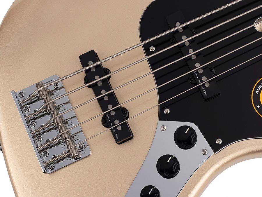 Sire Basses - V5 A5/cgm - Alder 5-String Passive Bass Guitar – Champagne Gold