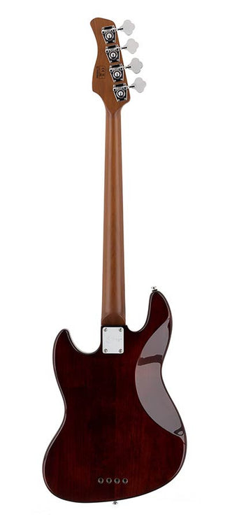 alder 4-string passive bass guitar tobacco sunburst