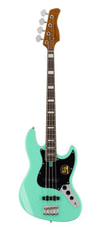 alder 4-string passive bass guitar mild green