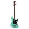 alder 5-string passive bass guitar mild green