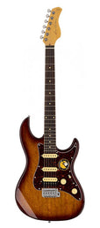 electric guitar S-style tobacco sunburst