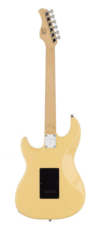 electric guitar S-style vintage white