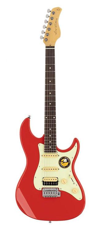 electric guitar S-style red