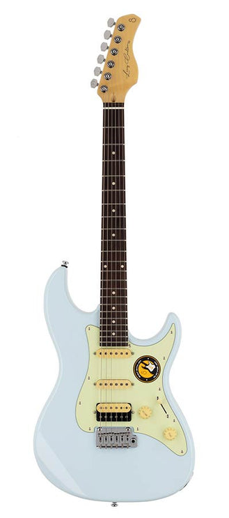 electric guitar S-style sonic blue