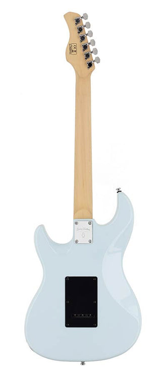 electric guitar S-style sonic blue