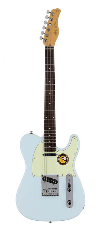 electric guitar T-style sonic blue