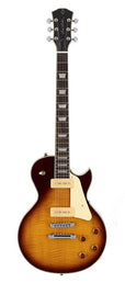 electric guitar L-style with P90s tobacco sunburst