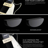 Sire Guitars - L7v/gd - Electric Guitar L-Style with – P90s Gold