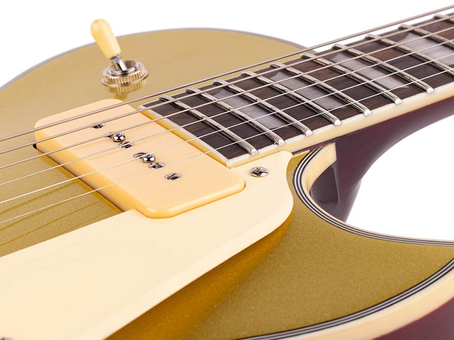 Sire Guitars - L7v/gd - Electric Guitar L-Style with – P90s Gold
