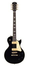 electric guitar L-style with P90s black