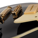 Sire Guitars - L7v/bk - Electric Guitar L-Style with P90s – Black