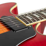 Sire Guitars - H7v/cs - Electric Guitar Archtop with P90s – Cherry Sunburst