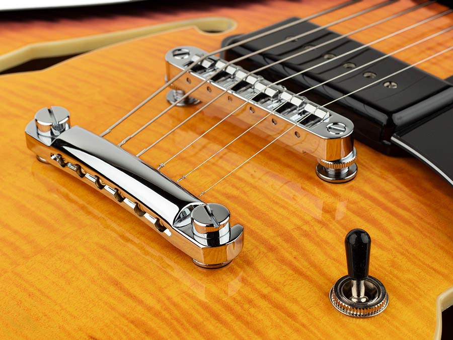 Sire Guitars - H7v/vs - Electric Guitar Archtop with P90s – Vintage Sunburst