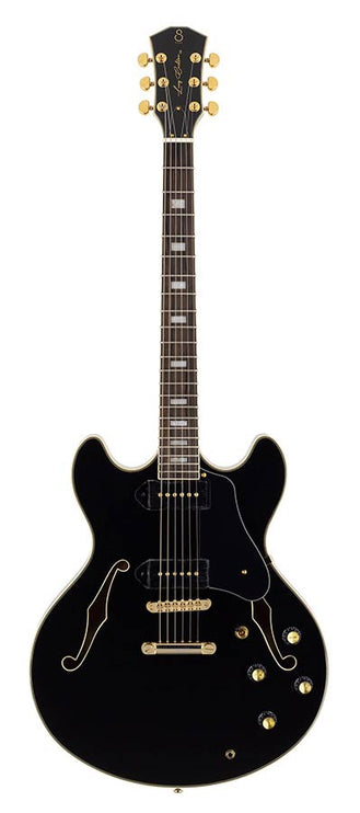 Sire Guitars - H7V/BK - electric guitar archtop with P90s black – P90S Black