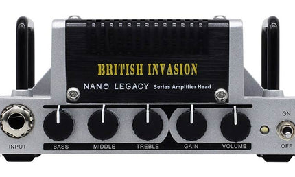 guitar amplifier head BRITISH INVASION, 5W class AB, with 18v PSU