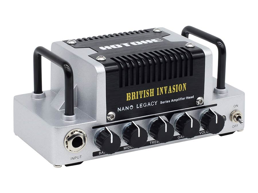 guitar amplifier head BRITISH INVASION, 5W class AB, with 18v PSU