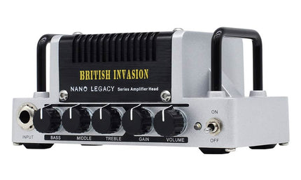 guitar amplifier head BRITISH INVASION, 5W class AB, with 18v PSU