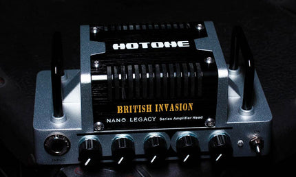 guitar amplifier head BRITISH INVASION, 5W class AB, with 18v PSU